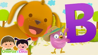 Bingo Dog Song 🐶​  English Alphabet Song | Nursery Rhymes & Kids Songs 🎵 @Charlie-Lola