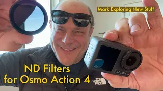 Osmo Action 4 - Telesin ND Filters - a good idea!