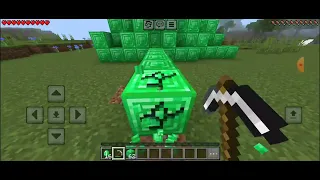 я нашёл изумрудный замок и стал богатым в minecraft