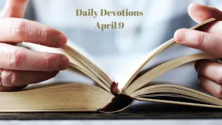 Daily Devotions April 9 2020