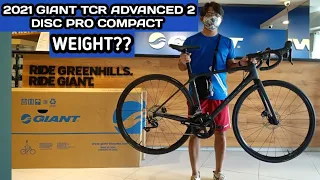 2021 GIANT TCR ADVANCED 2 DISC PRO COMPACT SMALL WEIGHT?