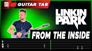 【LINKIN PARK】[ From The Inside ] cover by Masuka | LESSON | GUITAR TAB