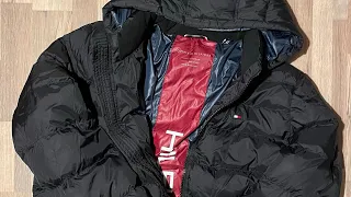 Оригинал мужская стеганная куртка пуховик Tommy Hilfiger Men’s Quilted Puffer Jacket