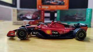 Scuderia Ferrari SF23 1/43 bburago F1 Diecast unboxing. Charles leclerc 16