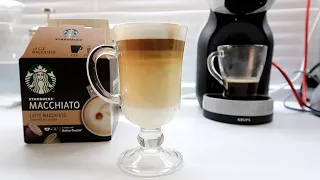 КАКОЙ КОФЕ ЛУЧШЕ - Starbucks или Dolce Gusto...Готовим ЛАТТЕ МАКИАТО в капсулах от Старбакс