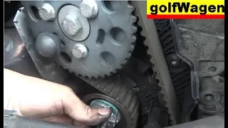 26:40 mistake VW Golf 5 1.9TDI how to change timing belt /full procedure/ with out tool too