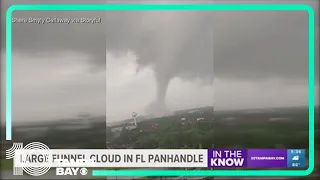 WATCH: Tornado spotted moving through Florida Panhandle