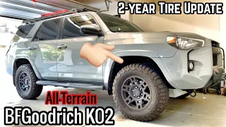 BFGoodrich KO2 Tires for 4Runner TRD Pro ‣ 2 Year UPDATE 【66】