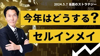 「今年はどうする『セルインメイ』」【河合達憲の当面のストラテジー：2024/5/7】株、日経平均、株価