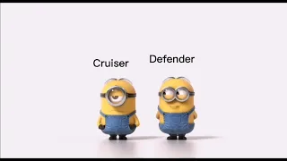 land Cruiser vs Defender Minions Style (Funny)