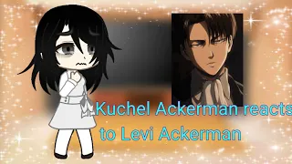 Levi's mother reacts to Levi Ackerman (read description)