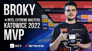 broky - HLTV MVP by Bitskins of IEM Katowice 2022