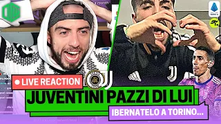 SPEZIA JUVENTUS 0-2 LIVE REACTION | "DI MARIA È IL CALCIO" | TIFOSIAMO