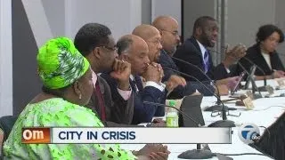 Detroit City Council holds meeting on city's financial situation