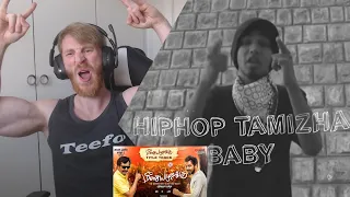 Meesaya Murukku - Title Song | Hiphop Tamizha ft. Kharesma • Reaction By Foreigner