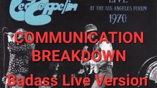 Led Zeppelin - Communication Breakdown / Good Times Bad Times / Medley (Live Bootleg 1970)