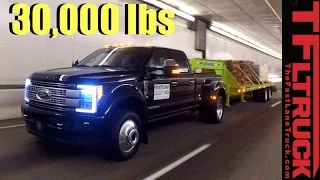 2017 Ford Super Duty F-450 vs. Super Ike Gauntlet Towing Review: Midnight Edition