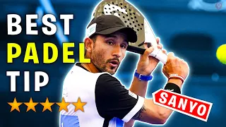 THE BEST PADEL TIP TO IMPROVE YOUR GAME by SANYO GUTIERREZ - the4Set Padel