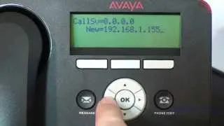 Installation and Configuration of Avaya 1600 9600 Series IP Telephones NON DHCP   Avaya PBX