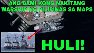 ANG DAMI! Mga WARSHIP ng Pilipinas KITANG KITA sa Mapa! | MAP HUNTING EP.1