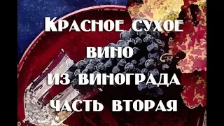 Сухое вино , часть2  Снаятие с осадка,осветление, разлив, карбонизация Видео 18+