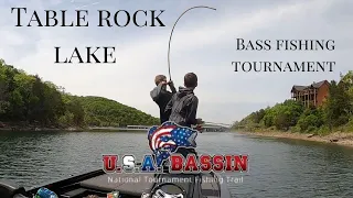 (TOURNAMENT FISHING) Table Rock Lake USA Bassin 4/20.