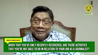 Mike Enriquez shares the medical procedure he underwent and the healing process