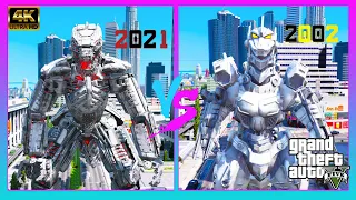 Kiryu Mechagodzilla Vs Mechagodzilla 2021 Epic Fight ( GTA 5 Mods )