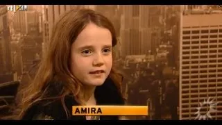 Amira Willighagen - Interview Day Before Finals Holland's Got Talent 2013