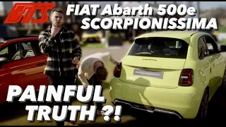 PAINFUL TRUTH !! NEW Fiat Abarth 500e SCORPIONISSIMA SOUNDS LIKE A...??