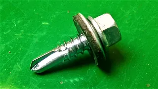 A self-tapping screw instead of a cutter. Experiment.