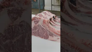 See this rib section cut three different ways 🥩🔪#shorts #youtubeshorts #butcher