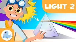 LIGHT: REFLECTION AND REFLACTION 💡 Science for Kids ⚡ Part 2 🌈