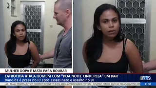 DF ALERTA - Latrocida ataca homem com "boa noite cinderela" em bar