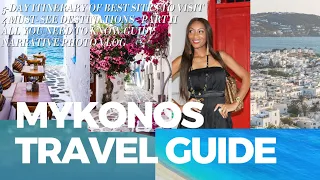 MYKONOS ISLAND (GREECE) | BEST THINGS TO DO IN MYKONOS | 5-DAY ITINERARY | MYKONOS TRAVEL GUIDE 4K