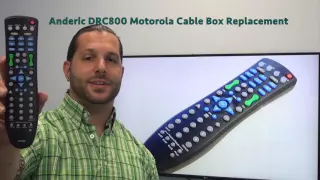 ANDERIC DRC800 for Motorola Cable Box Remote - www.ReplacementRemotes.com