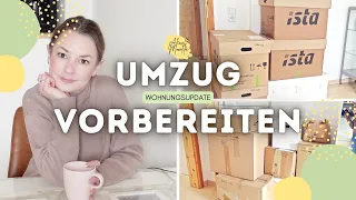 ⭐ Umzug vorbereiten, Kisten packen & Wohnungsupdate ⭐