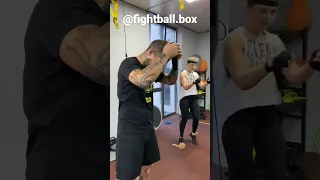 fight ball box файт болл эспандер мини груша тренажёр для бокса эспандер кожа мяч на резинке файтбол