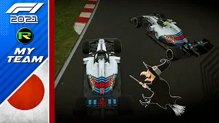 A BRUXA ESTAVA SOLTA - F1 2021 MY TEAM 50% GP JAPÃO PARTE #72