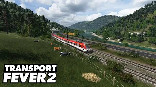 Transport Fever 2 [Schönbau S2 #6] Ausgestalten der S-Bahnstrecke (Teil 1)