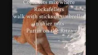 Putting on the Ritz with lyrics