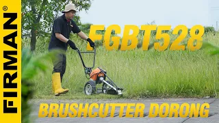 MESIN POTONG RUMPUT DORONG FIRMAN FGBT528 | Brushcutter / Mesin Babat Rumput yang Nyaman Digunakan👍