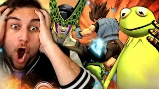 KERMIT WHAT HAVE YOU DONE?! | Kaggy Reacts to Cell VS Fortnite, Rock Lee, Luffy & Kermit End Game