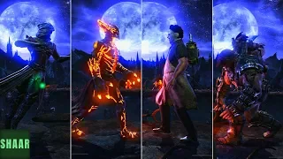 Mortal Kombat XL - All Characters Walking Animations