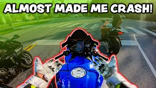 Why I DISLIKE my NEW 2021 Yamaha R1 *CLOSE CALL*