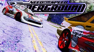 NFS MW | Underground Acura Integra vs Taz Blacklist #14 | PC Gameplay [1080pᴴᴰ60 ᶠᵖˢ]