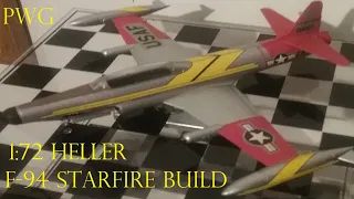 1:72 Heller F-94B Starfire Build Video