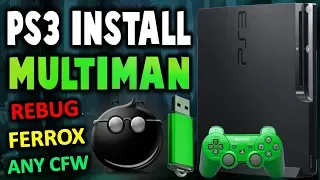 Install multiMAN Onto Any PS3! 4.84 Custom Firmware!