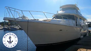 $575,000 - (1991/2008) Hatteras 70 Cockpit Motor Yacht For Sale