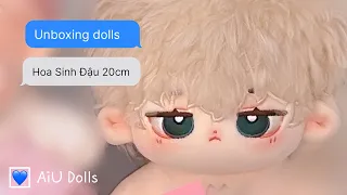 [Unboxing Dolls] Mở hộp Hoa Sinh Đậu 20cm kèm gift - Doll bông
